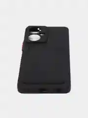 Черный чехол TECNO CAMON 19 PRO  / CAMON 19 с защитой камеры и карманом для пластиковой карты