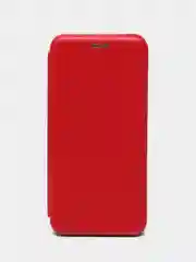 Красный чехол-книжка на Huawei Honor 10i / Honor 20E, Хуавей Хонор 10ай / Хонор 20Е