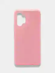 Розовый чехол блестящий Samsung Galaxy A32, накладка c блёстками Самсунг А32