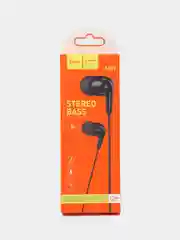 Черный наушники с микрофоном Hoco M97 3.5mm Jack