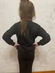 Черный детский свитшот, утепленный, однотонный, детский джемпер