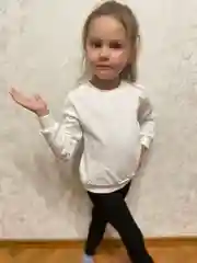 Белый детский свитшот, утепленный, однотонный, детский джемпер