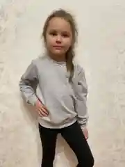 Серый детский свитшот, утепленный, однотонный, детский джемпер