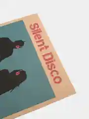 Постер на стену "Silent Disco", крафт, А3