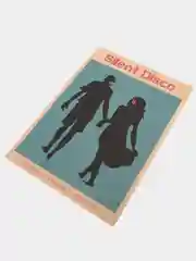 Постер на стену "Silent Disco", крафт, А3