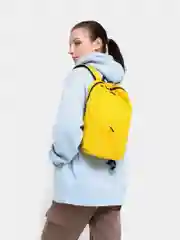 Желтый мини рюкзак "Pakkit mini" женский, сумка женская спортивная, городской, черный, 9,5 л