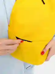 Желтый мини рюкзак "Pakkit mini" женский, сумка женская спортивная, городской, черный, 9,5 л