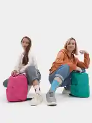 Розовый мини рюкзак "Pakkit mini" женский, сумка женская спортивная, городской, черный, 9,5 л