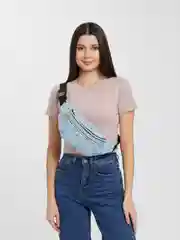 Голубой сумка поясная, женская, светоотражающая