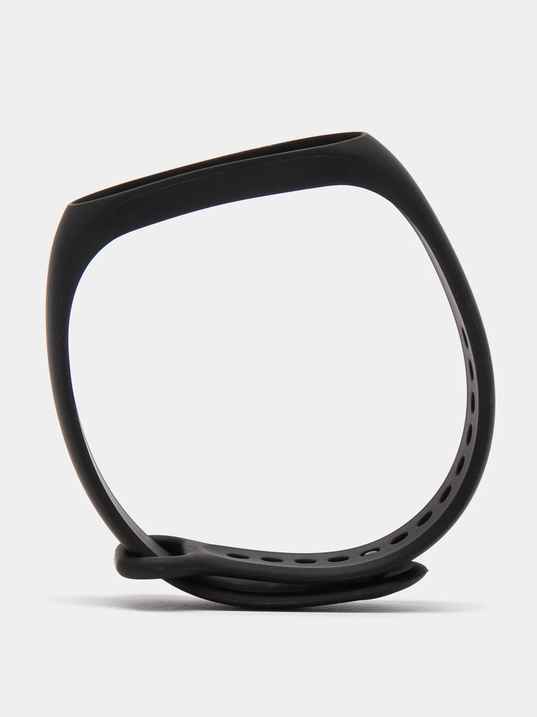 Черный силиконовый ремешок для фитнес-браслета Xiaomi Mi Band 7