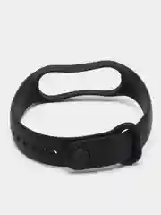 Черный силиконовый ремешок для фитнес-браслета Xiaomi Mi Band 7
