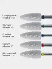Керамическая фреза кукуруза для маникюра и педикюра