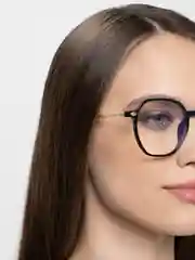 Черный очки имиджевые