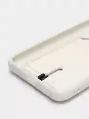 Белый чехол Xiaomi Redmi 10C / Poco C40, Сяоми Редми 10С, Поко С40 силиконовый с карманом для карты