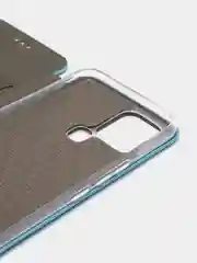 Голубой чехол-книжка для Infinix Smart 6