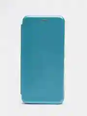 Голубой чехол-книжка для Infinix Smart 6