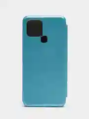 Голубой чехол-книжка для Infinix Smart 6