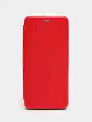 Красный чехол-книжка для Infinix Note 10 Pro