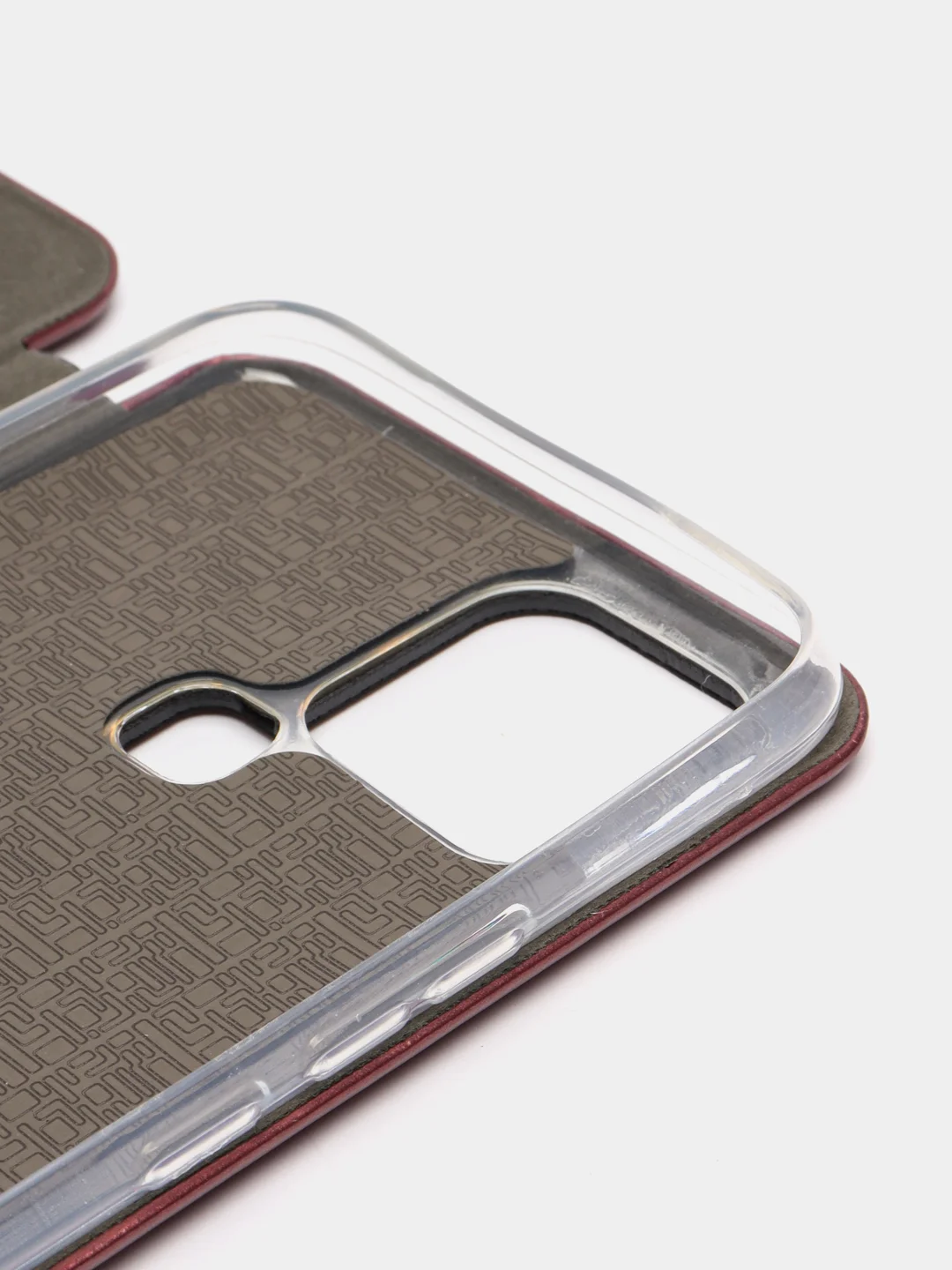 Пурпурный чехол-книжка для Infinix Smart 6