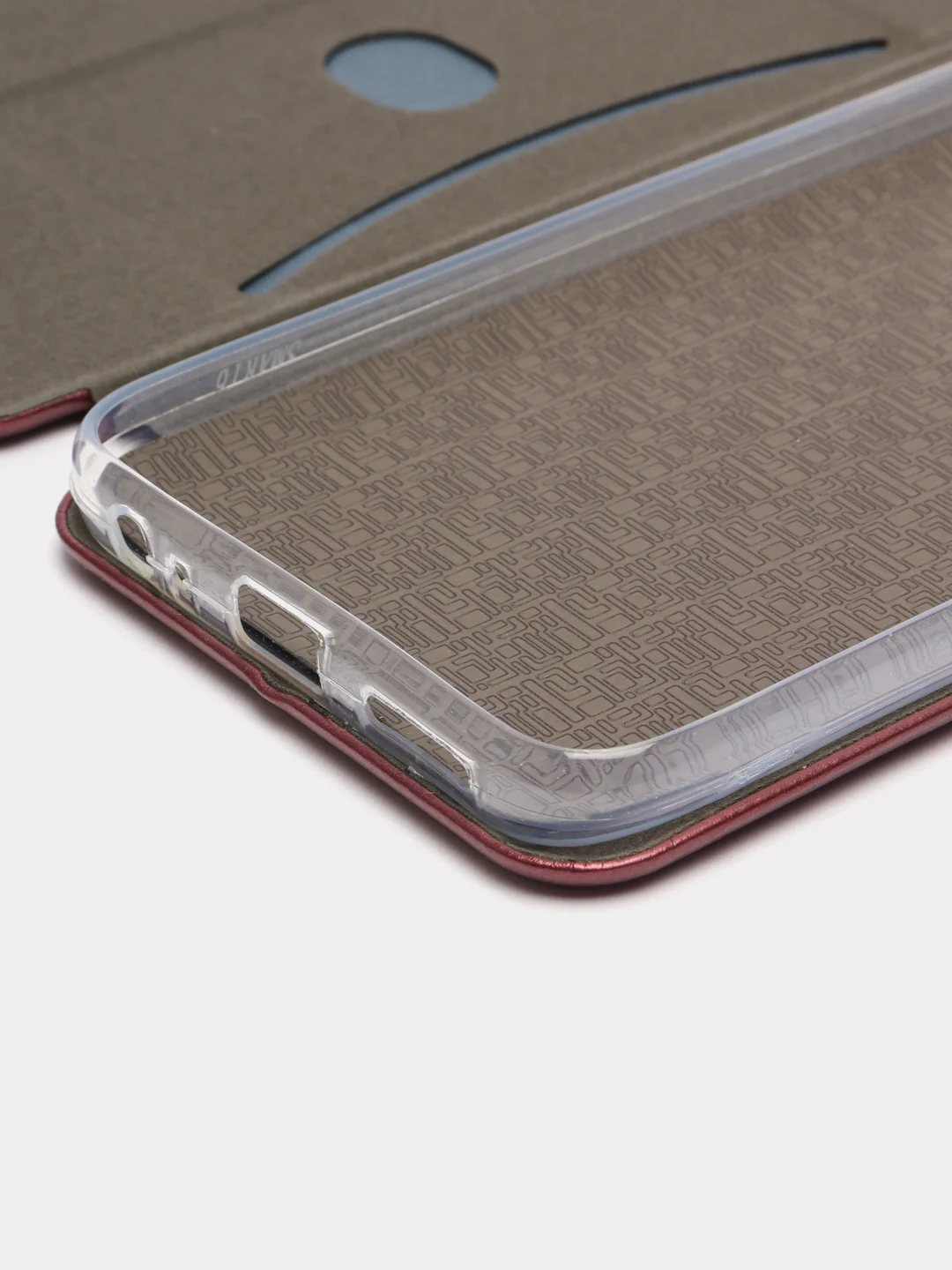 Пурпурный чехол-книжка для Infinix Smart 6