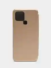 Золотой чехол-книжка для Infinix Smart 6