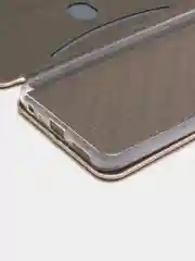 Золотой чехол-книжка для Infinix Smart 6