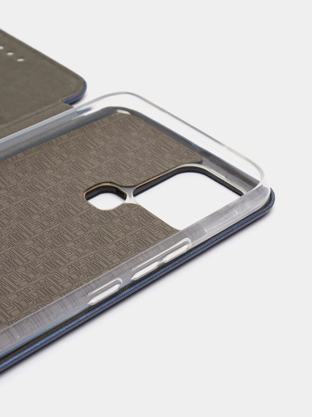 Синий чехол-книжка для Infinix Smart 6