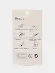 Красный гибкая лента объемная, для дизайна ногтей, 7 цветов