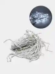 Белый уличная гирлянда Бахрома