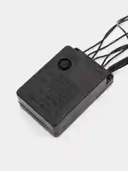 Желтый уличная гирлянда-нить, LED, на черном проводе, 40 м