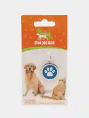 Алый адресник для собак и кошек