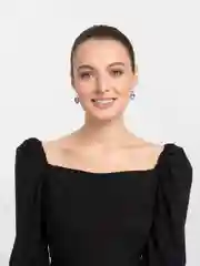 Бирюзовый серьги Холодное сердце