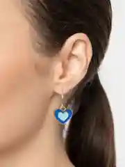 Бирюзовый серьги Холодное сердце