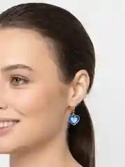 Бирюзовый серьги Холодное сердце