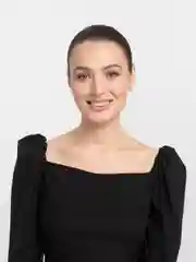 Бежевый меланж серьги женские, 6 видов