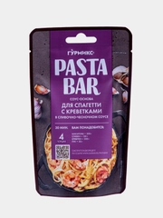 Соус PASTA BAR "Для приготовления спагетти с креветками", в сливочно-чесночном соусе, 120г