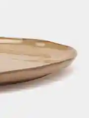 Блюдо овальное Ivlev Chef "Органика", 36 х 26 x 3 см, фарфор, бежевый