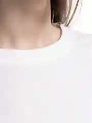 Белый лонгслив базовый свободного кроя, из хлопка, 4 цвета