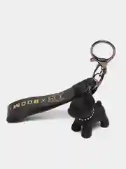 Черный брелок для ключей "Бульдог", "Космонавт"