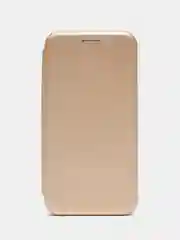 Золотой чехол-книжка Samsung Galaxy A01 Core (Самсунг Галакси А01 Кор)