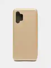 Золотой чехол-книжка для Samsung Galaxy A32 4G 6.4" (Самсунг Галакси А32)