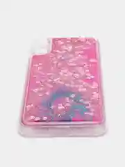 Марсала чехол Xiaomi Redmi 9A, Сяоми Редми 9А силиконовый переливающийся жидкий с блестками