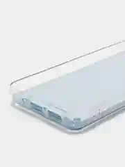Тёмно-бирюзовый чехол Xiaomi Redmi 9A, Сяоми Редми 9А силиконовый переливающийся жидкий с блестками