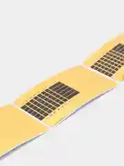 Золотой нижние формы узкие для наращивания ногтей, в рулоне, 10, 50, 100, 500 штук