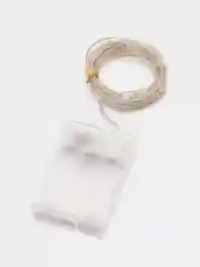 Белый светодиодная гирлянда, на батарейках