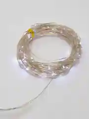 Белый светодиодная гирлянда, на батарейках