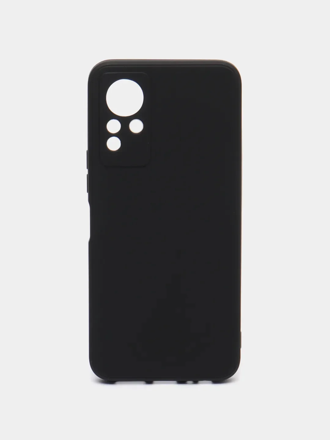 Черный чехол силиконовый для Infinix Note 11 (X663), Note 12 G88 (Инфиникс Нот 11, Нот 12), прозрачный