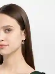 Серебряный серьги жемчужно-золотая коллекция