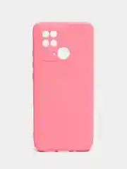 Розовый чехол с бархатной подкладкой для Xiaomi Redmi 10C, 8 цветов Silicon Cover