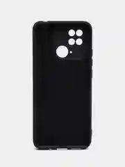 Черный чехол с бархатной подкладкой для Xiaomi Redmi 10C, 8 цветов Silicon Cover